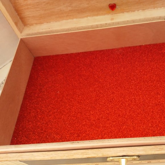 Original Suenos de Saundra Upcycled La Imperiosa Cigar Box Purse "SHINING STAR" - Picture 13 of 15